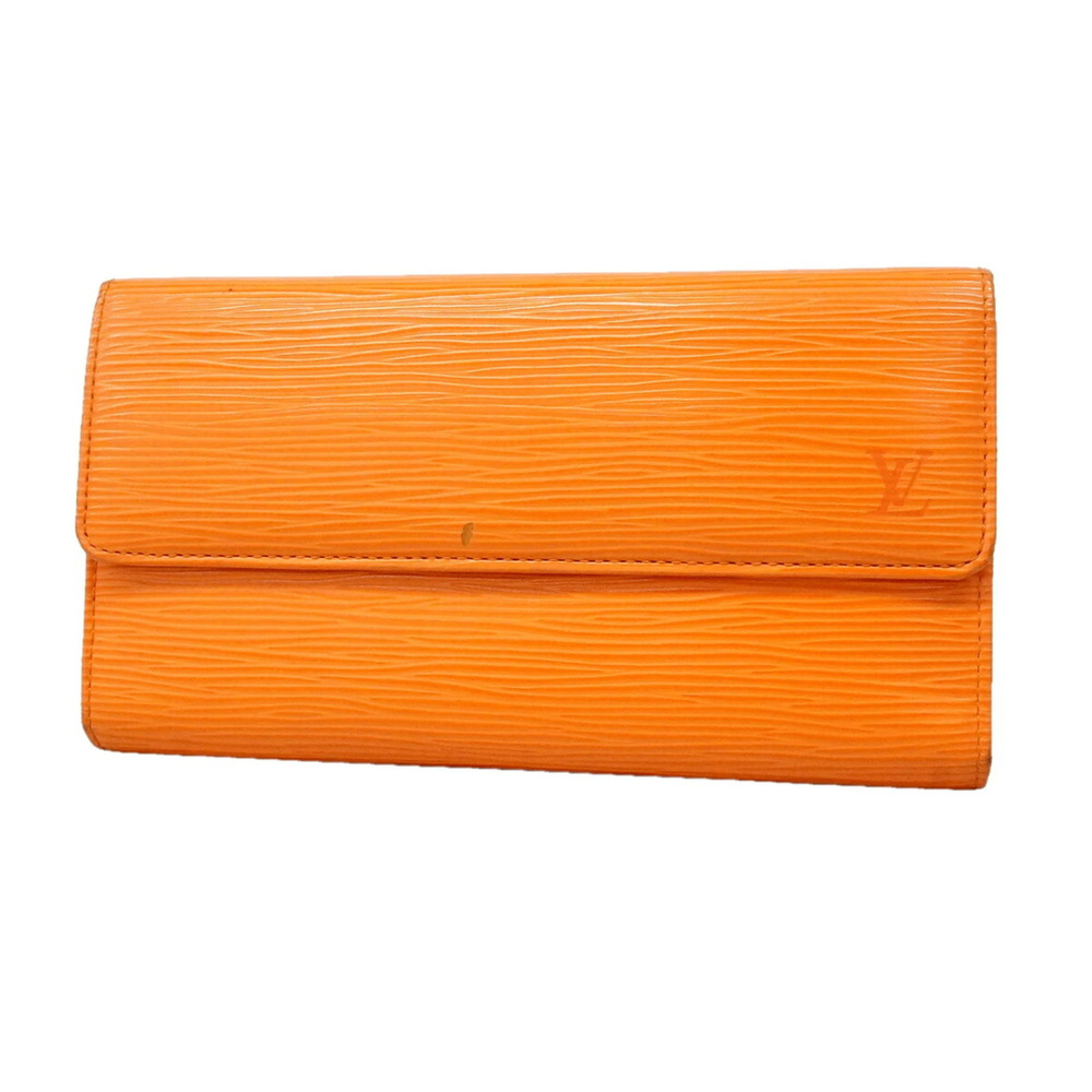 Louis Vuitton Tri-fold Long Wallet, Epi Leather, Portefeuille Tresor Internat...